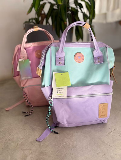 Mochila boca de pez trendy 