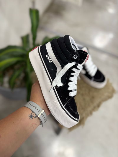 Vans botas plataforma