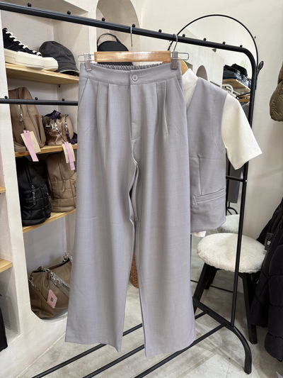 Pantalón sastrero con elastico