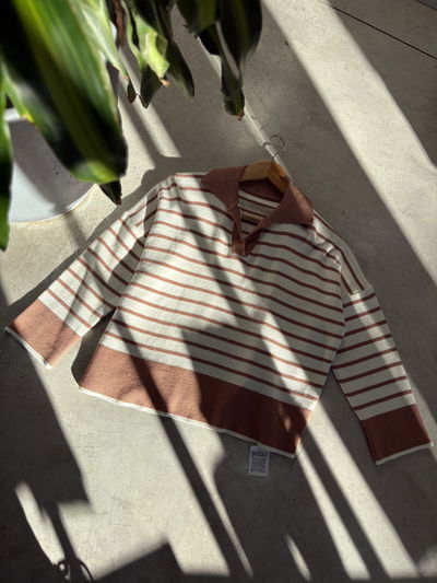 Sweater doble bremer rayado