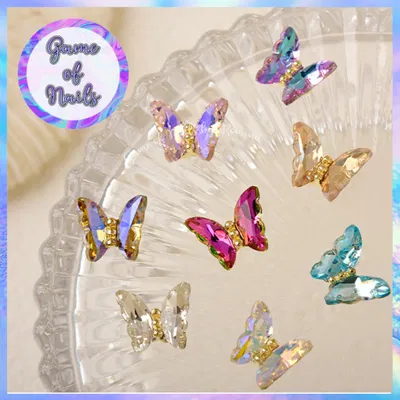 Mariposas cristal x 12 box