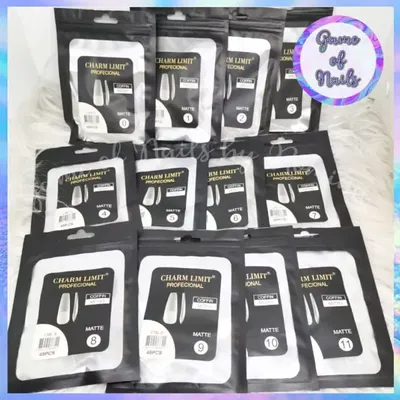 Tips x medida pack x 48 unidades Charm Limit Coffin