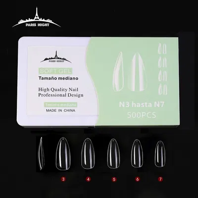 Tips para Soft Gel x 500 Caja Repuesto