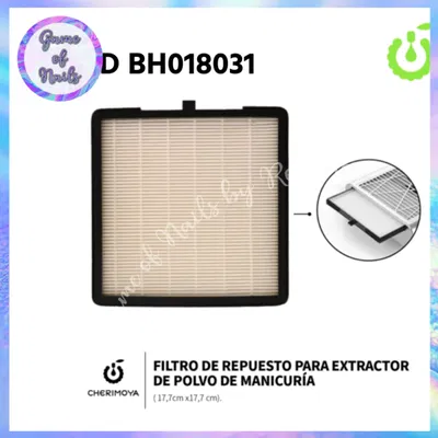 Filtro para extractor tipo cassette Cherimoya