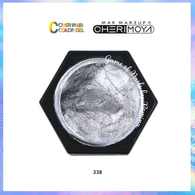 Gel paint Cherimoya plateado 5 ml