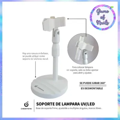 Soporte para linterna UV