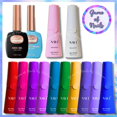 Kit Navi Esmaltado Semi 10 COLORES A ELECCION NAVI