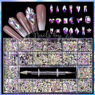 Cristal box con Katana plata AB