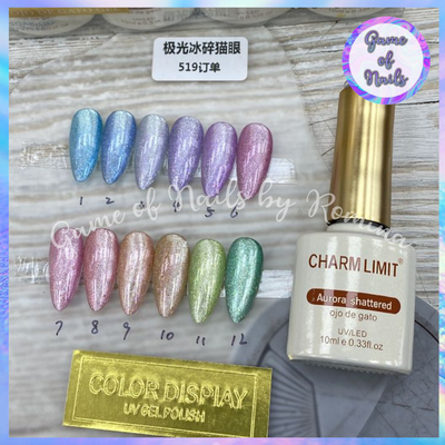 Colección Aurora Shattered Charm Limit (12 tonos)
