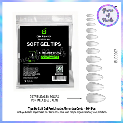 Tips Almendra corta 504 unidades Cherimoya