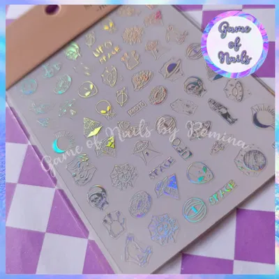 Stickers esoterik holo ufo space