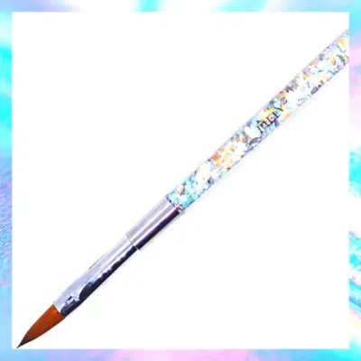 Pincel para Acrilico con Glitter #8