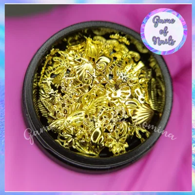 Deco metálica del mar