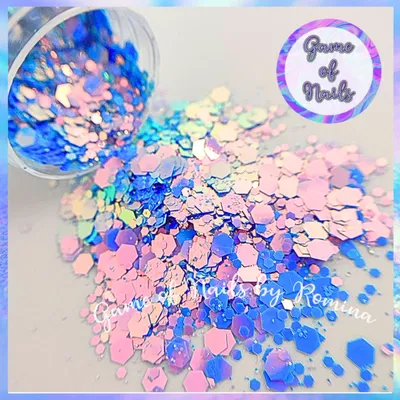 Glitter Mix Celeste AB