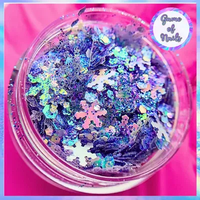 Glitter mix Let it snow