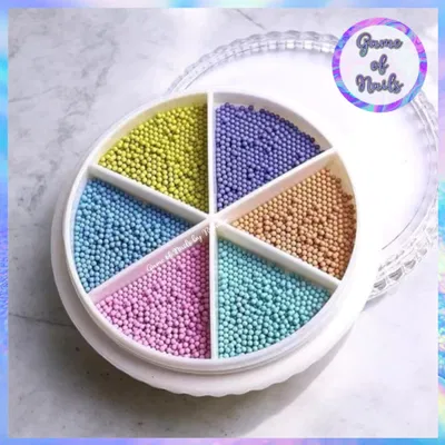 Caviar pastel metálico