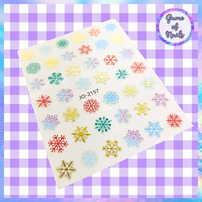 Sticker  navidad cristal