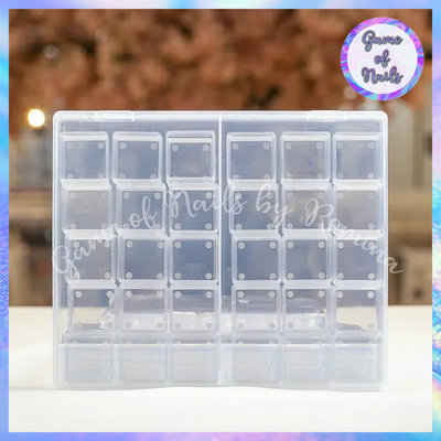 Caja organizadora + 30 mini cajitas con tapa