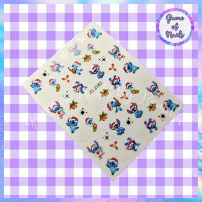 Sticker navidad Stitch 2