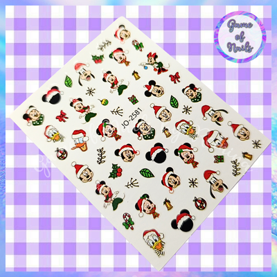 Sticker navidad Disney 2