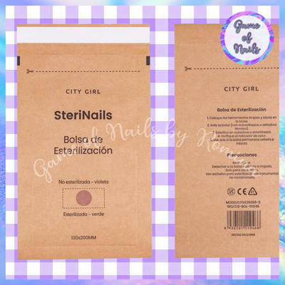 Bolsas para esterilizador 200 x 130 mm (100 unidades)