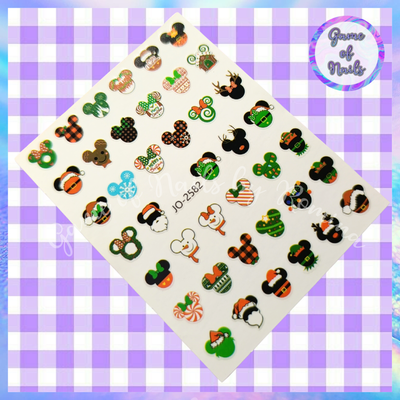 Sticker navidad Disney 