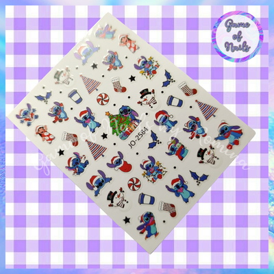 Sticker navidad Stitch