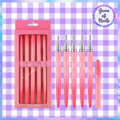 Kit liners x 5 ultra finos City Girl