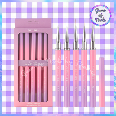 Kit liners x 5 ultra finos City Girl