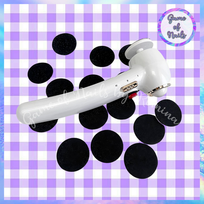 Exfoliador para pies 17mil rpm inhalambrico París Night 