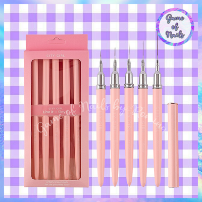 Kit liners x 5 ultra finos City Girl