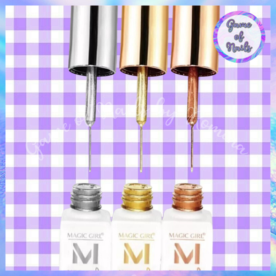 Metallic gel liner MG