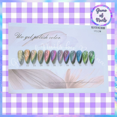 Colección Debby Rose Cat eye Rainbow