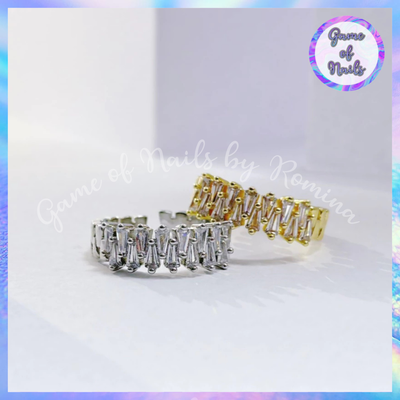 Anillo para fotos Strass ajustable 