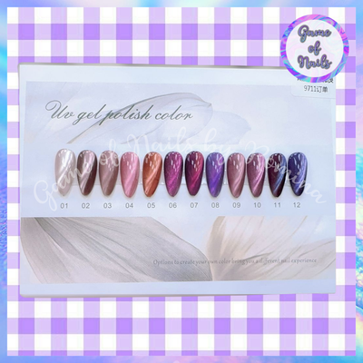 Colección Debby Rose Cat eye Grape