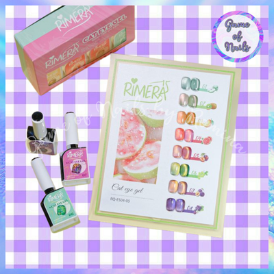 RIMERA Colección Cat Eye: Destellos de Vitalidad (8 tonos)