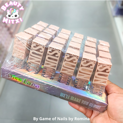 Iluminador líquido Miss Lara Sun kisser x caja 24 u