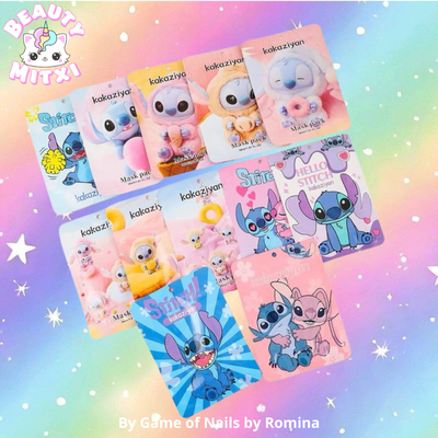 Mascarillas faciales personajes x pack de 12 u