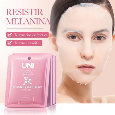Mascarilla para rostro Uni con Niacinamida x 3
