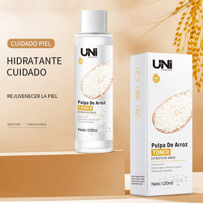 Tónico para rostro Uni con extracto de Arroz