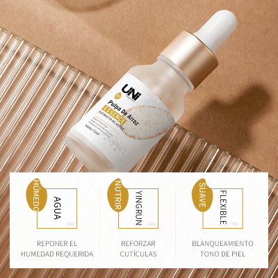 Serum hidratante para rostro Uni con extracto de Arroz 15 ml