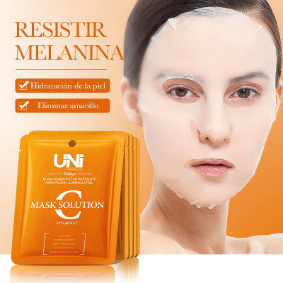 Mascarilla para rostro Uni con vitámina C x 3