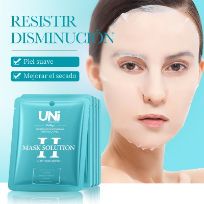 Mascarilla para rostro Uni con äcido hialuronico x 3