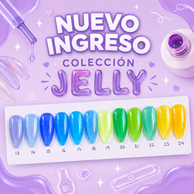 Colección Jelly Charm limit x 12 tonos