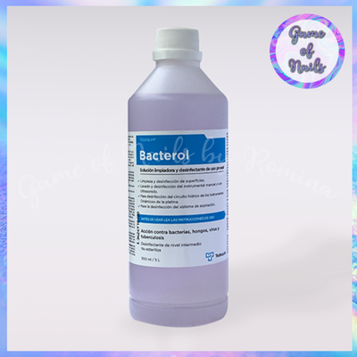 Bacterol 500cc  SOLUCION LIMPIADORA Y DESINFECTANTE