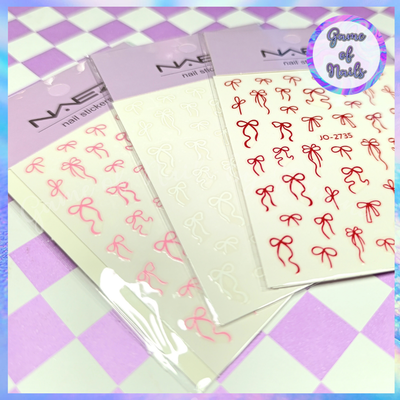 Stickers moñitos 2
