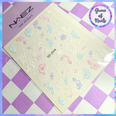 Stickers flowers 3D