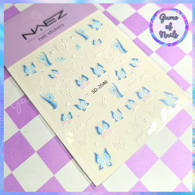Stickers flowers 3D