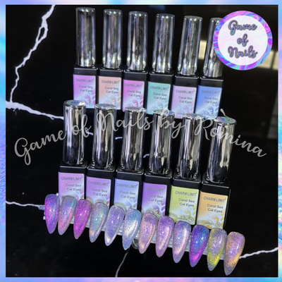 Nueva colección Cat Eye Coral Sea x 12 tonos