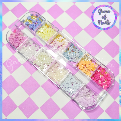 Mini box sakura multicolor con caviar